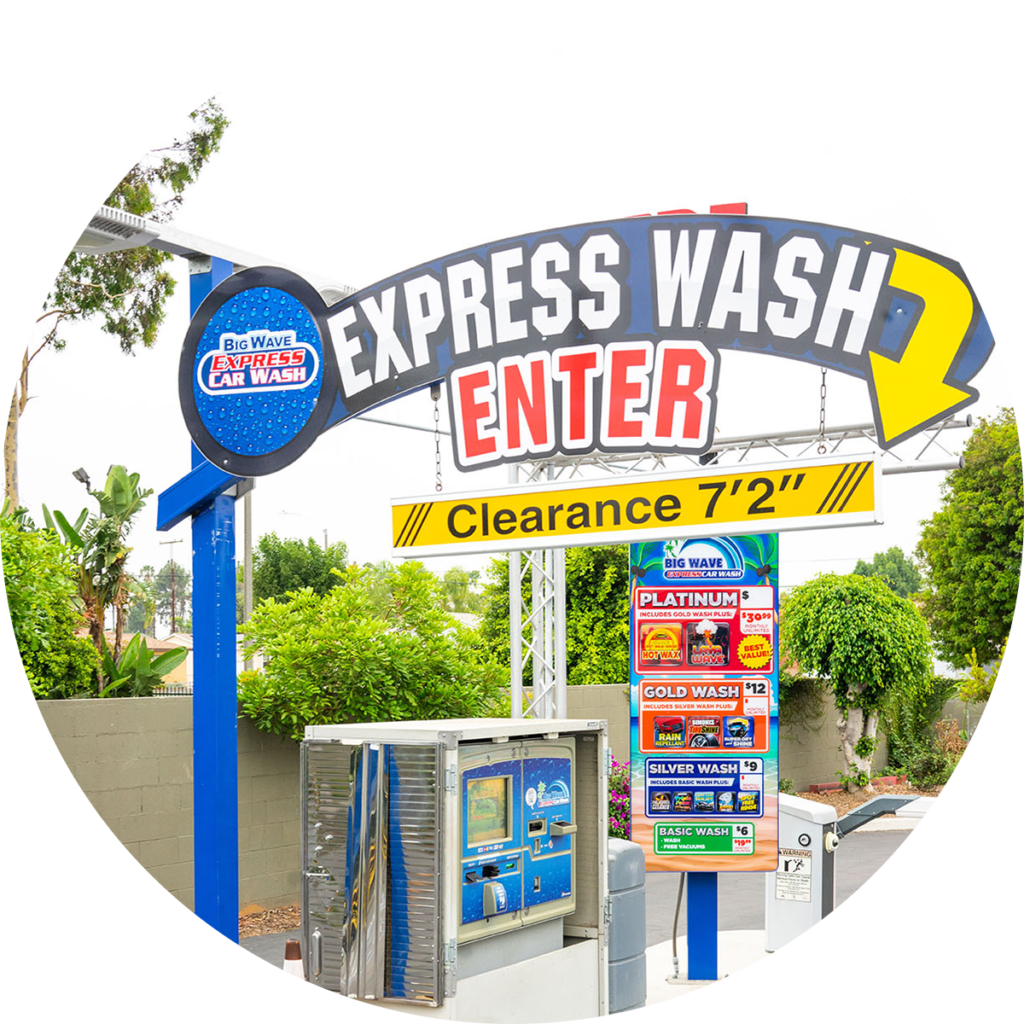 Big Wave Express Car Wash Anaheim, Whittier, & Bakersfield CA